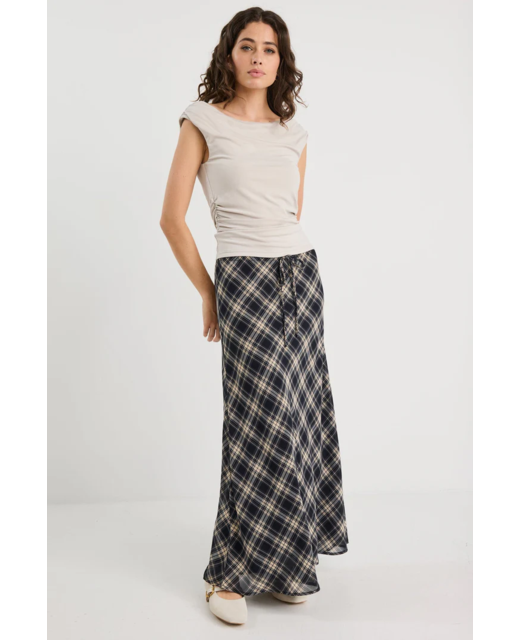 Among the Brave Rally Bias Maxi Skirt