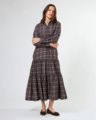 Stella + Gemma Talia Dress Rocky Road Plaid