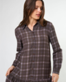 Stella + Gemma Talia Dress Rocky Road Plaid