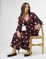 Stella + Gemma Sloane Dress - Wine Drop