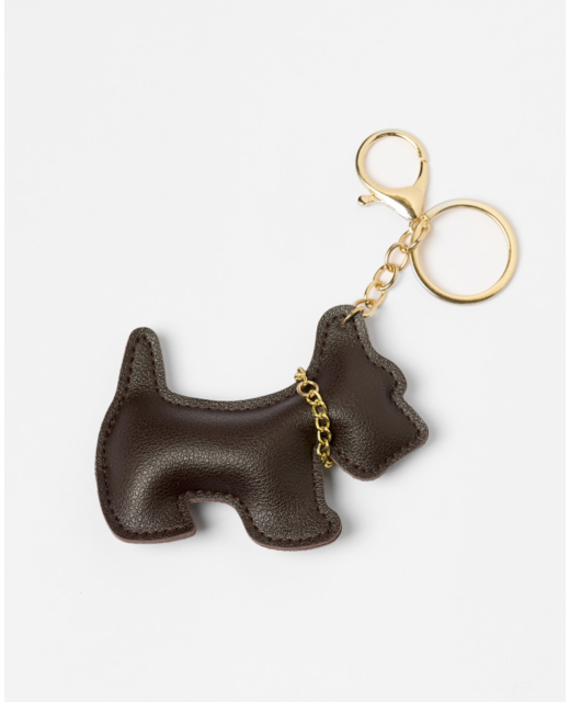 Stella + Gemma Brown French Bullldog Keychain