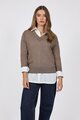Marlow Alto Merino Wide V-Neck