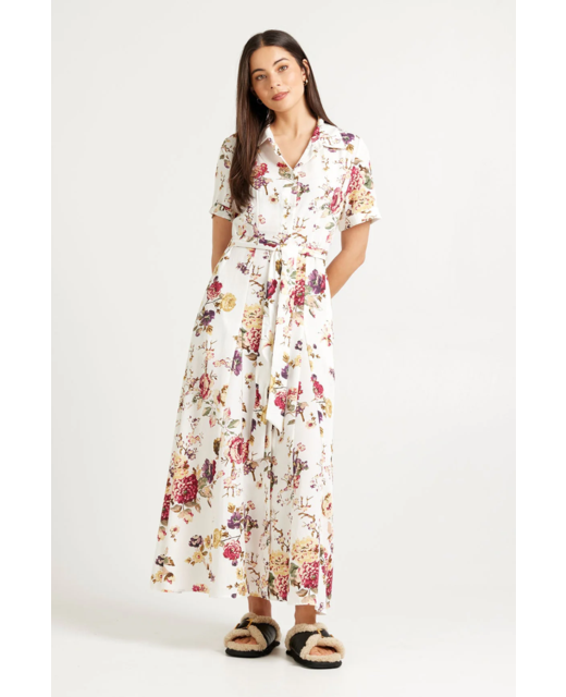 Tuesday Godet Shirt Dress