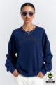 Karen Walker Runaway College Crewneck Sweatshirt