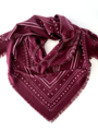 Dark Hampton The Hadfield Wool Silk Scarf