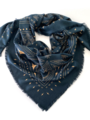 Dark Hampton DH x Ellie Compton The Quin Wool Silk Scarf