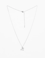 Stella + Gemma Silver Crystal Cherries Necklace