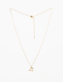 Stella + Gemma Gold Crystal Cherries Necklace