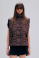 Karen Walker Quilted Monogram Vest