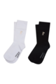Karen Walker Runaway Embroidered Socks 2pk