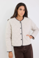 Stories Be Told Apex Collarless Puffer Jacket