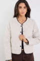 Stories Be Told Apex Collarless Puffer Jacket