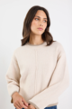 Among The Brave Edge Funnel Neck Jumper