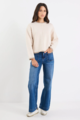 Among The Brave Edge Funnel Neck Jumper