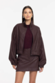 Blak Ignite Bomber Burgundy