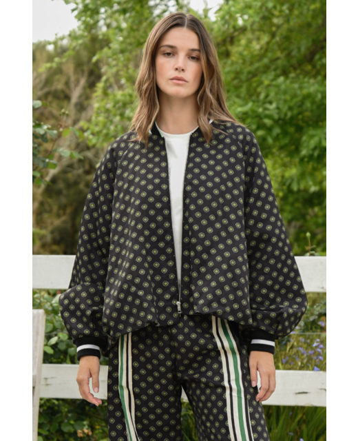 Cooper Flowerbomb Jacket Black Multi