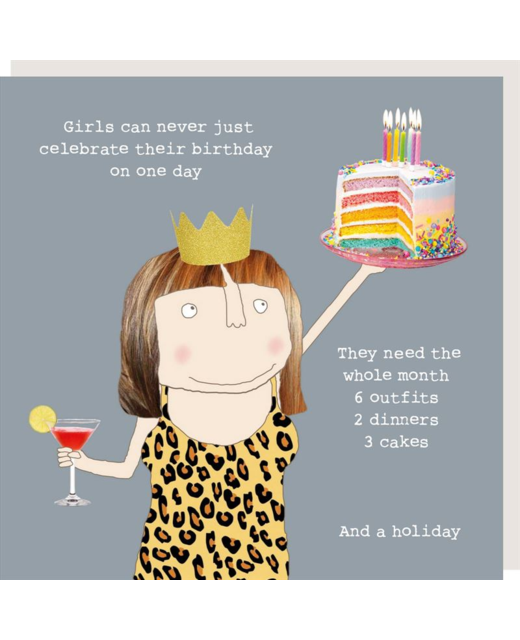 Livewires - Rosie Made A Thing - Girls Birthday Card