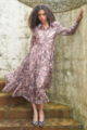Coop Sun & the Swoon Dress Pink/Grey
