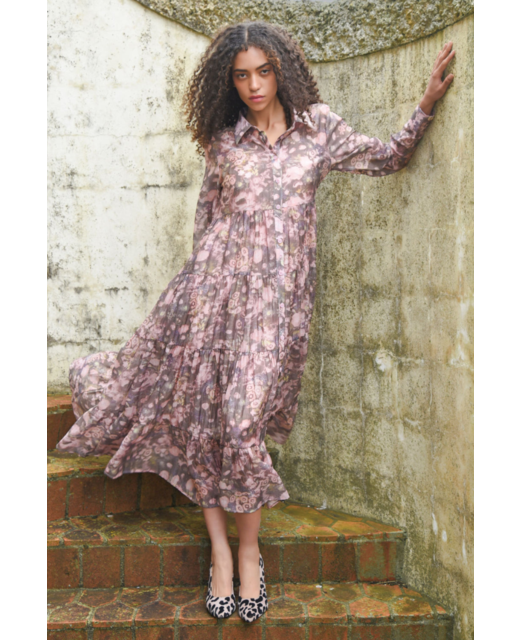 Coop Sun & the Swoon Dress Pink/Grey