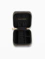 Stella + Gemma Jewel Box Black Croc Square