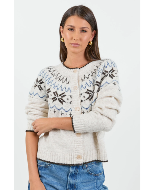 Among The Brave Shetland Cardigan