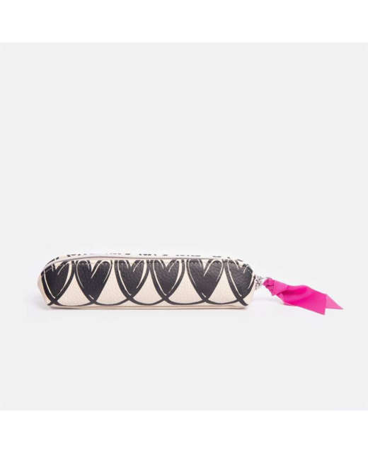 Live Wires Mono Linked Heart Pencil Case