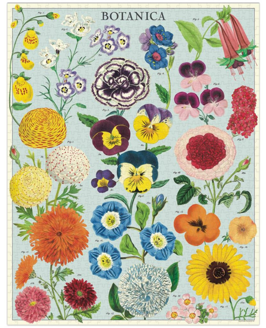 Live Wires Botanica 1000 Piece Vintage Puzzle