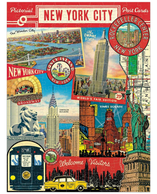 Live Wires New York City 240 Piece Mini Puzzle