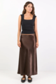 Stories Be Told Prodigy Satin Bias Cut Maxi Skirt