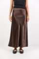Stories Be Told Prodigy Satin Bias Cut Maxi Skirt