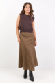 Stories Be Told Companion Check  Bias Maxi Skirt