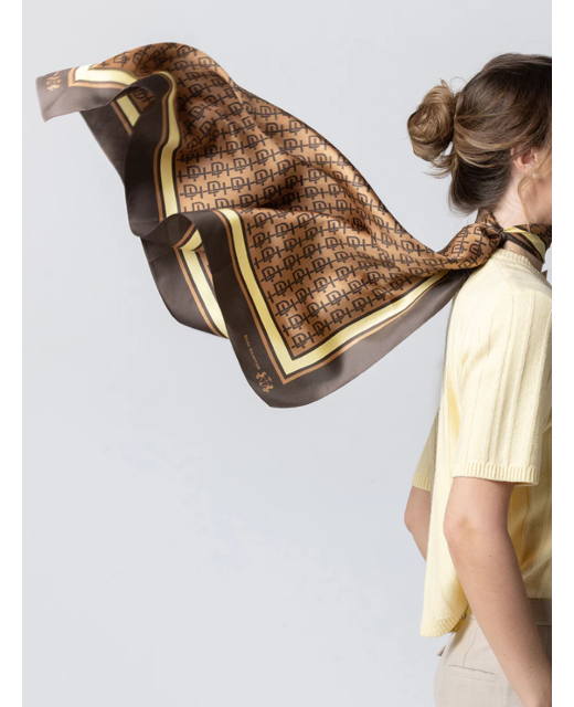 Dark Hampton The Harvey Silk Scarf