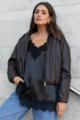 Stories Be Told Troupe PU Leather Jacket