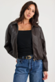 Stories Be Told Troupe PU Leather Jacket