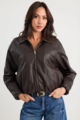 Stories Be Told Troupe PU Leather Jacket