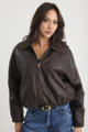 Stories Be Told Troupe PU Leather Jacket