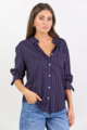Re:Union Exalted Navy Oversized Shirt