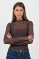Among The Brave Giving Lace LS Top