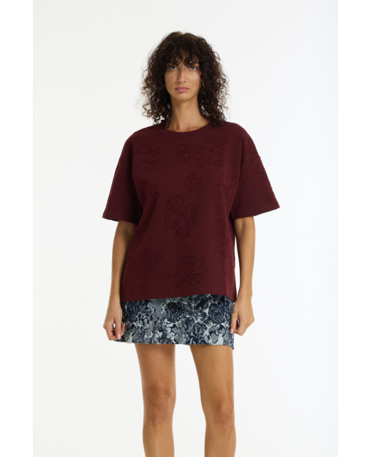 Blak Off Duty Flora Tee