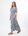 Stella + Gemma Vittoria Dress - Indigo Geo