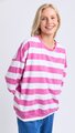 Elm Mazie Block Stripe Sweat