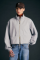 Karen Walker Runaway Zip Front Sweatshirt