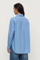 Assembly Label Marcia Stripe Stand Collar Shirt