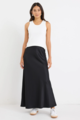 Stories Be Told Prodigy Satin Bias Cut Maxi Skirt