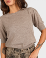 Storm Short Sleeve Merino Cashmere Sweater