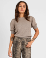 Storm Short Sleeve Merino Cashmere Sweater