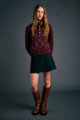 Karen Walker Society Argyle Polo