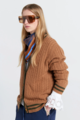 Karen Walker Collegiate Knit Cardigan