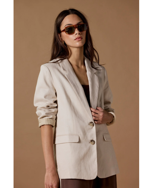 F&F Re:Union Pillar Linen Blazer
