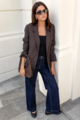F&F Among The Brave Diploma Vent Sleeve Blazer